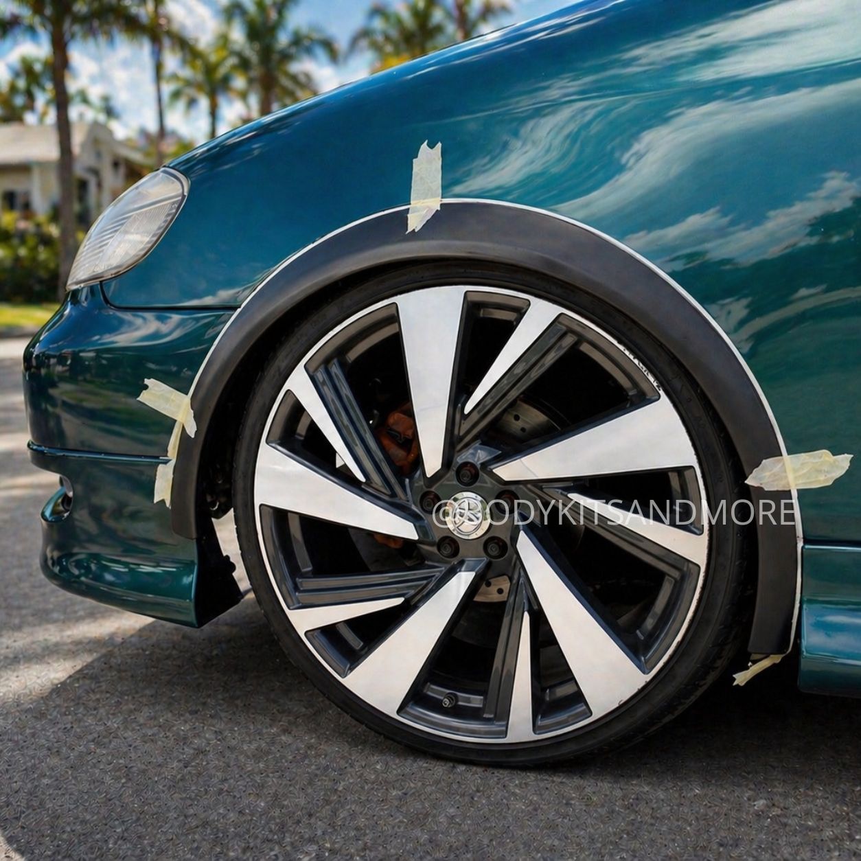 Set de Wheeloper Corolla 2003 a 2019 y Yaris sedan 2008-2013 compatible