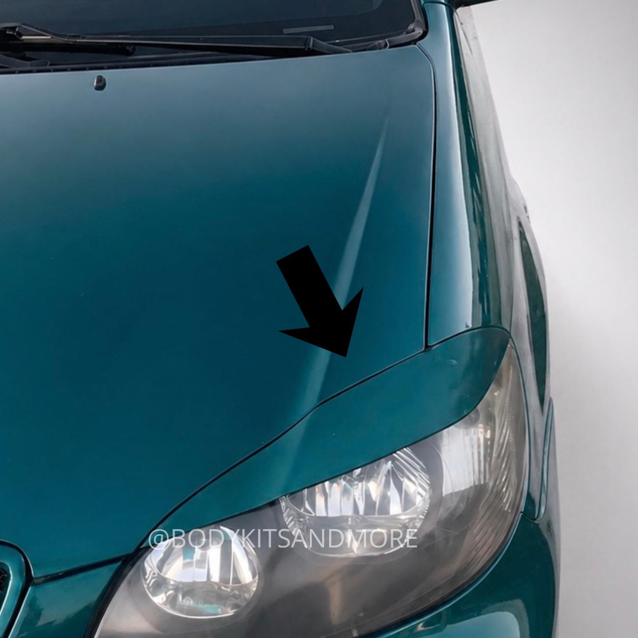 Cejas para focos:headlight eyelids
